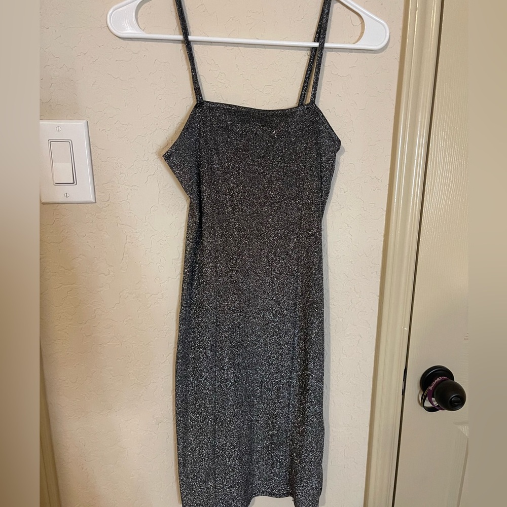 Grey / Silver Sparkle Dress